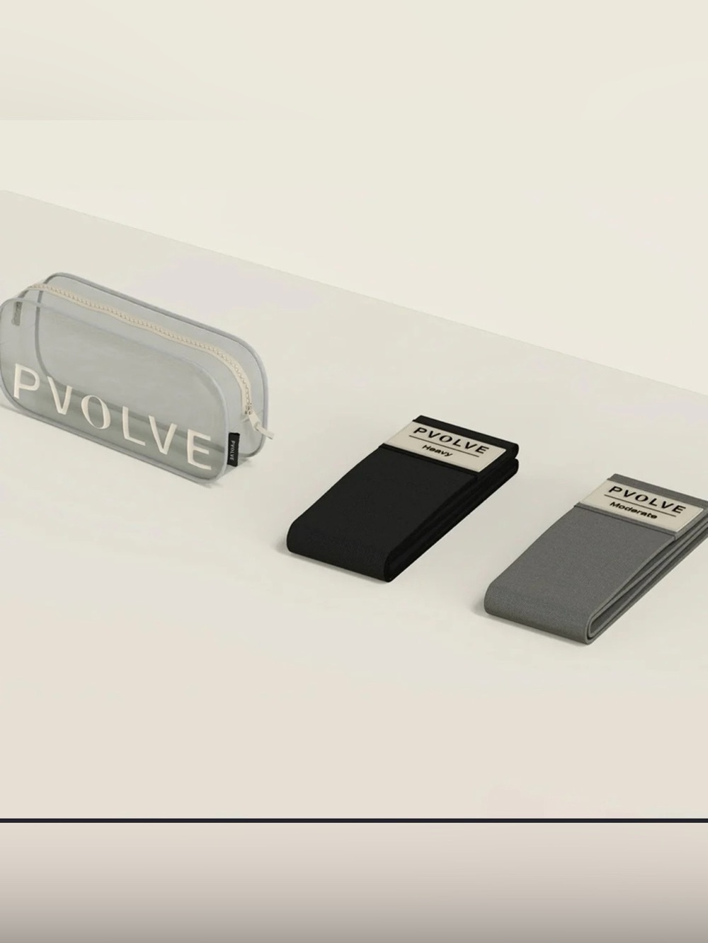 New Pvolve Booty Bands Set - Moderate & Heavy Resistance Bands